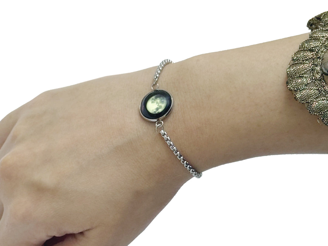 Birthmoon Twisted Bracelet (Silver)