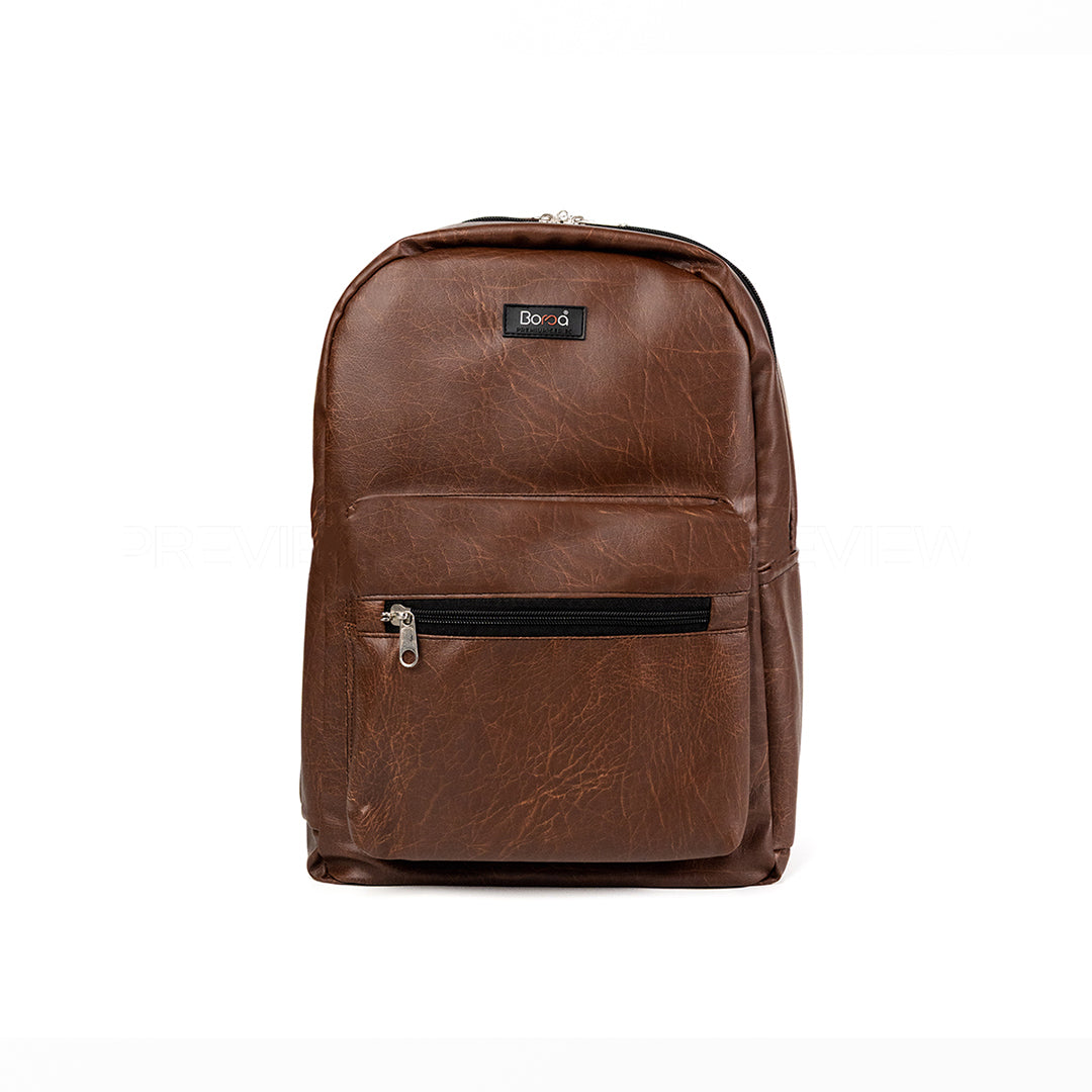 PREMIUM LEATHER BACKPACK + Anti-Theft Keyless Lock