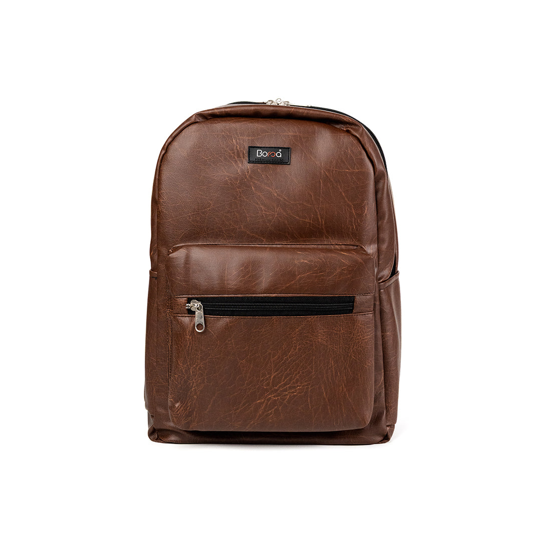 PREMIUM LEATHER BACKPACK + Anti-Theft Keyless Lock