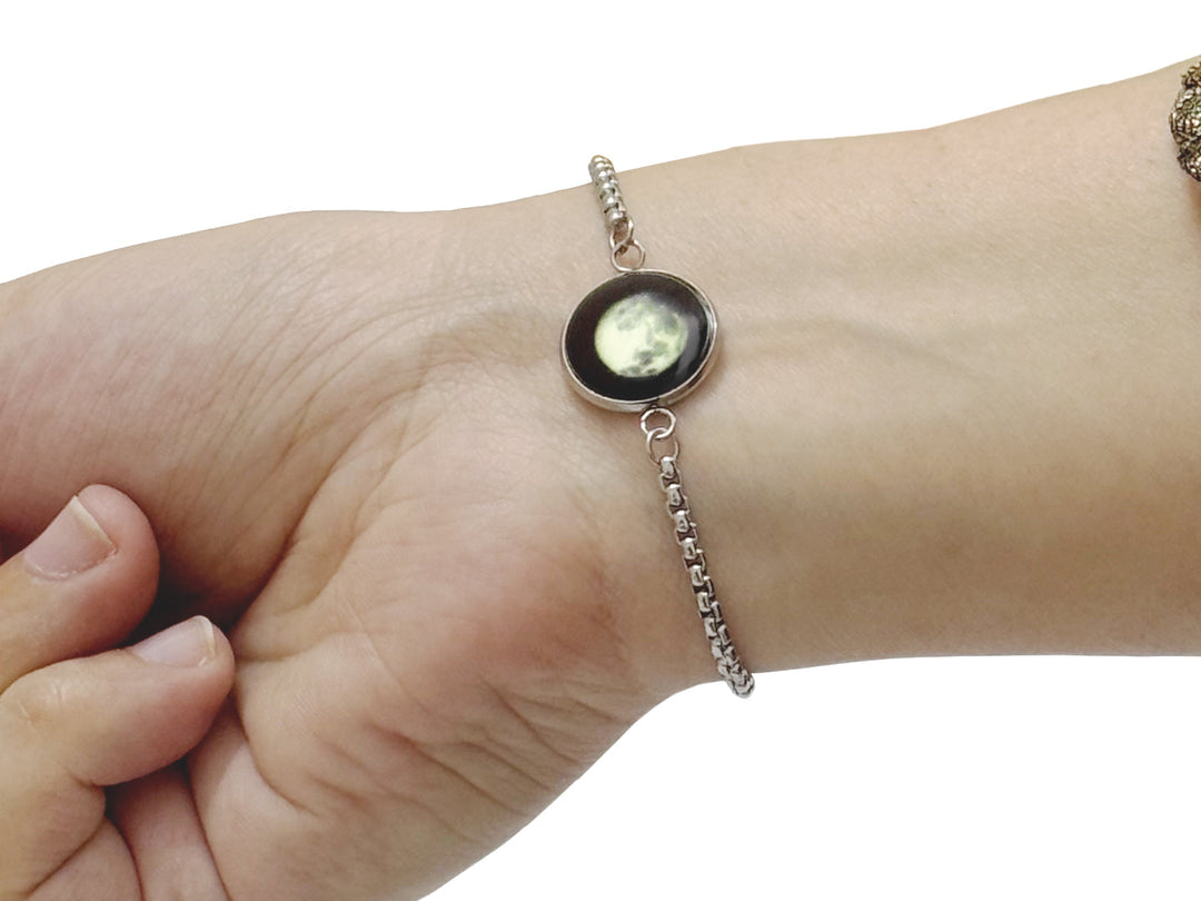 Birthmoon Twisted Bracelet (Silver)
