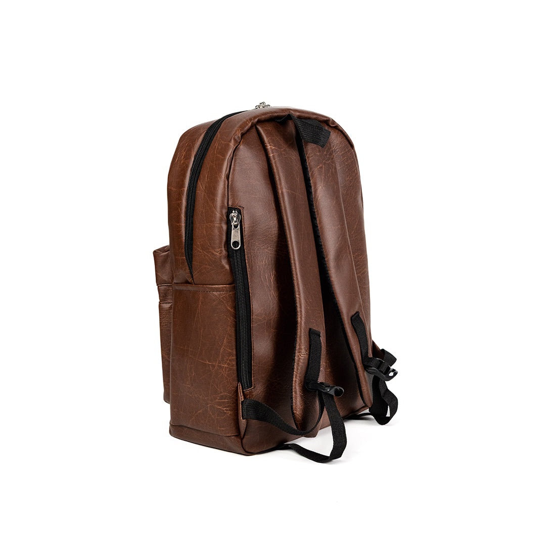PREMIUM LEATHER BACKPACK + Anti-Theft Keyless Lock