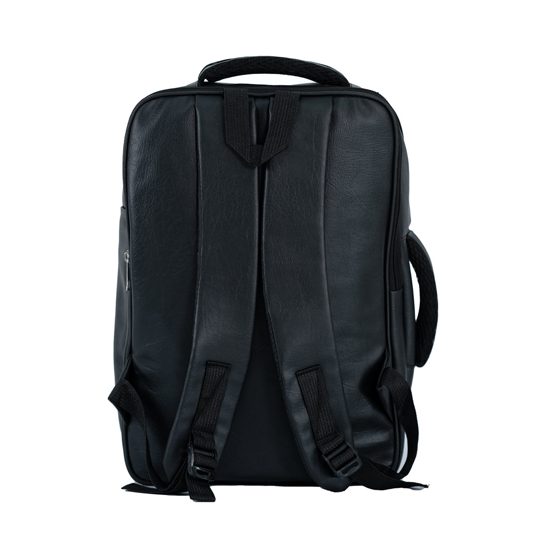 Leather Convertible Backpack + Anti-Theft Keyless Lock (3 In 1)