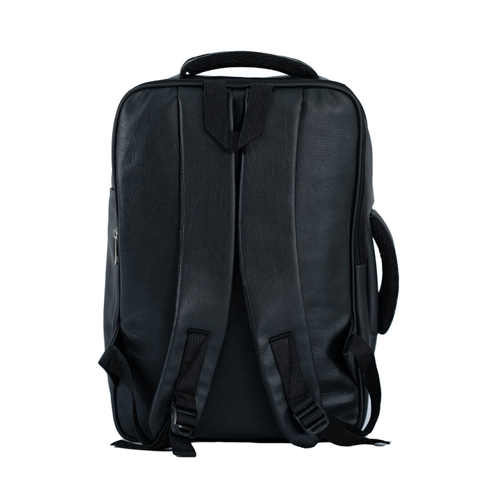Leather Convertible Backpack + Anti-Theft Keyless Lock (3 In 1)