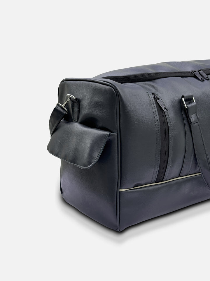 Premium Leather Duffle - The Organized Travel Bag