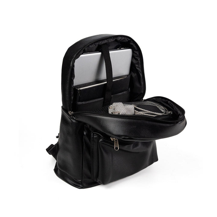 PREMIUM LEATHER BACKPACK + Anti-Theft Keyless Lock