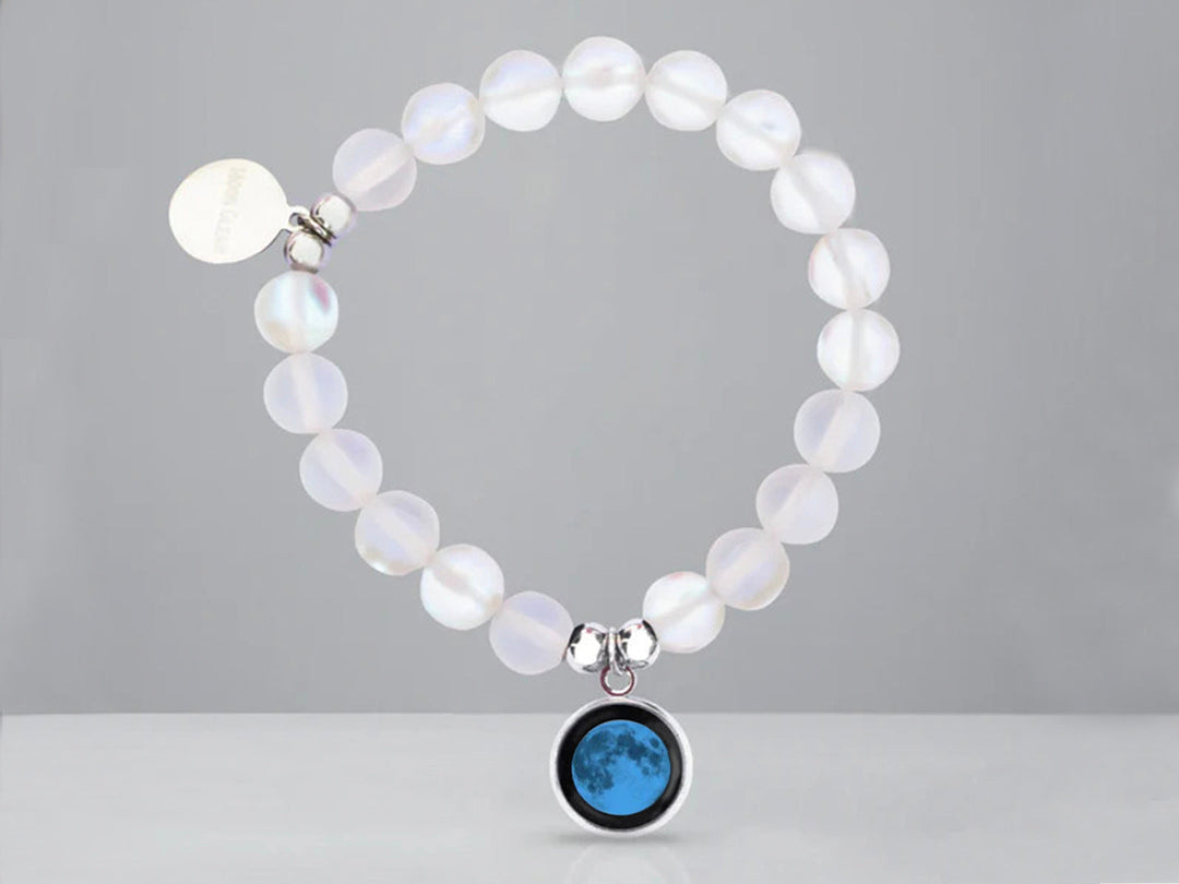 Beaded Bracelet White (Luna In Color)