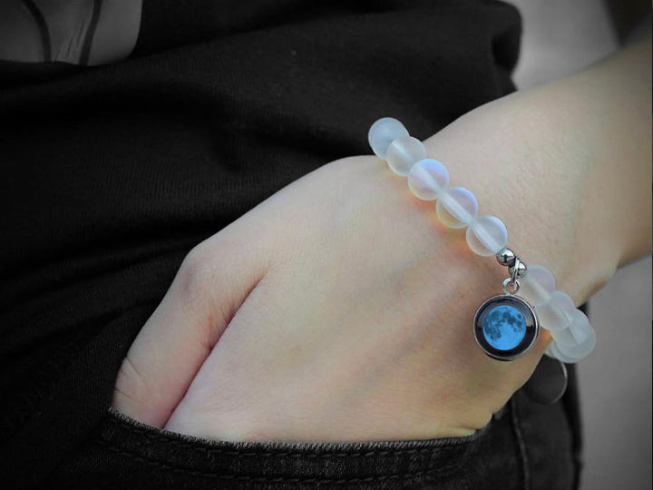 Beaded Bracelet White (Luna In Color)