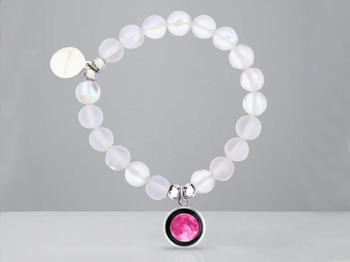 Beaded Bracelet White (Luna In Color)