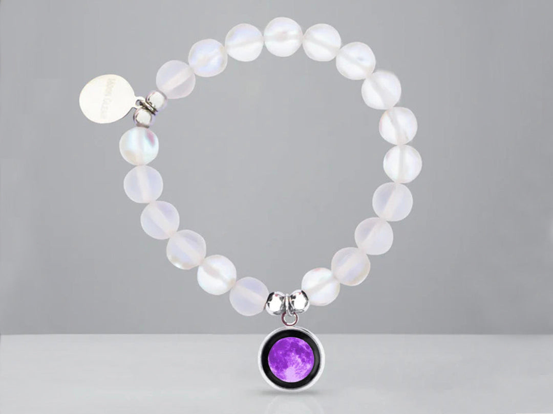 Beaded Bracelet White (Luna In Color)
