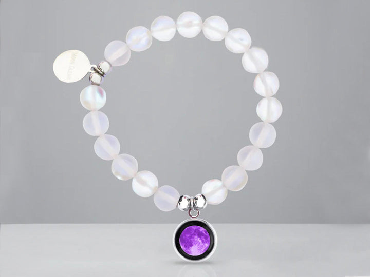 Beaded Bracelet White (Luna In Color)