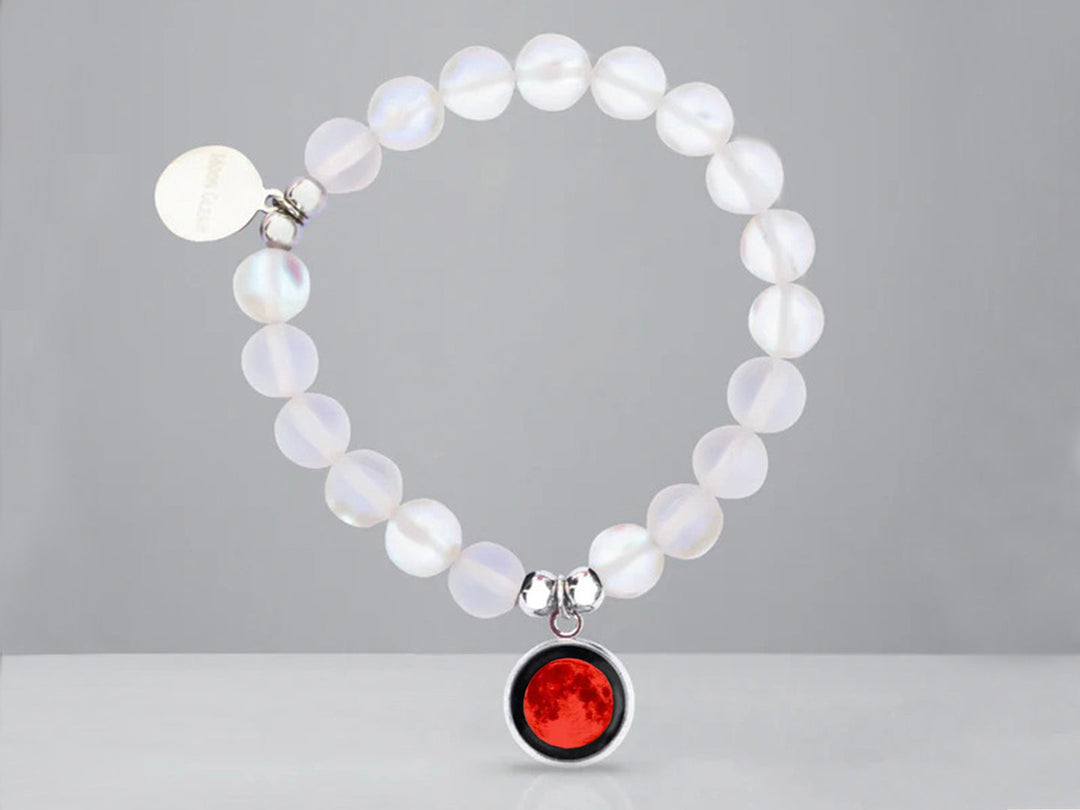 Beaded Bracelet White (Luna In Color)