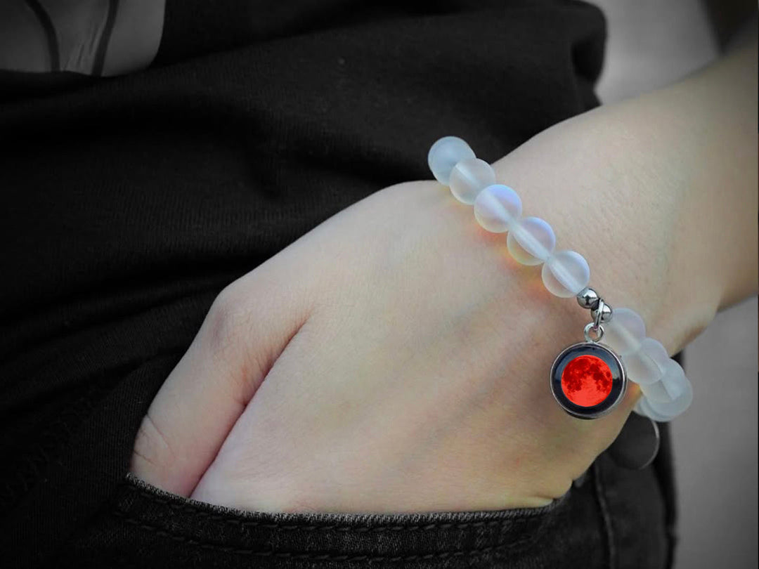 Beaded Bracelet White (Luna In Color)