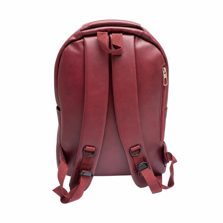 Leather Backpack + Free Fannypack