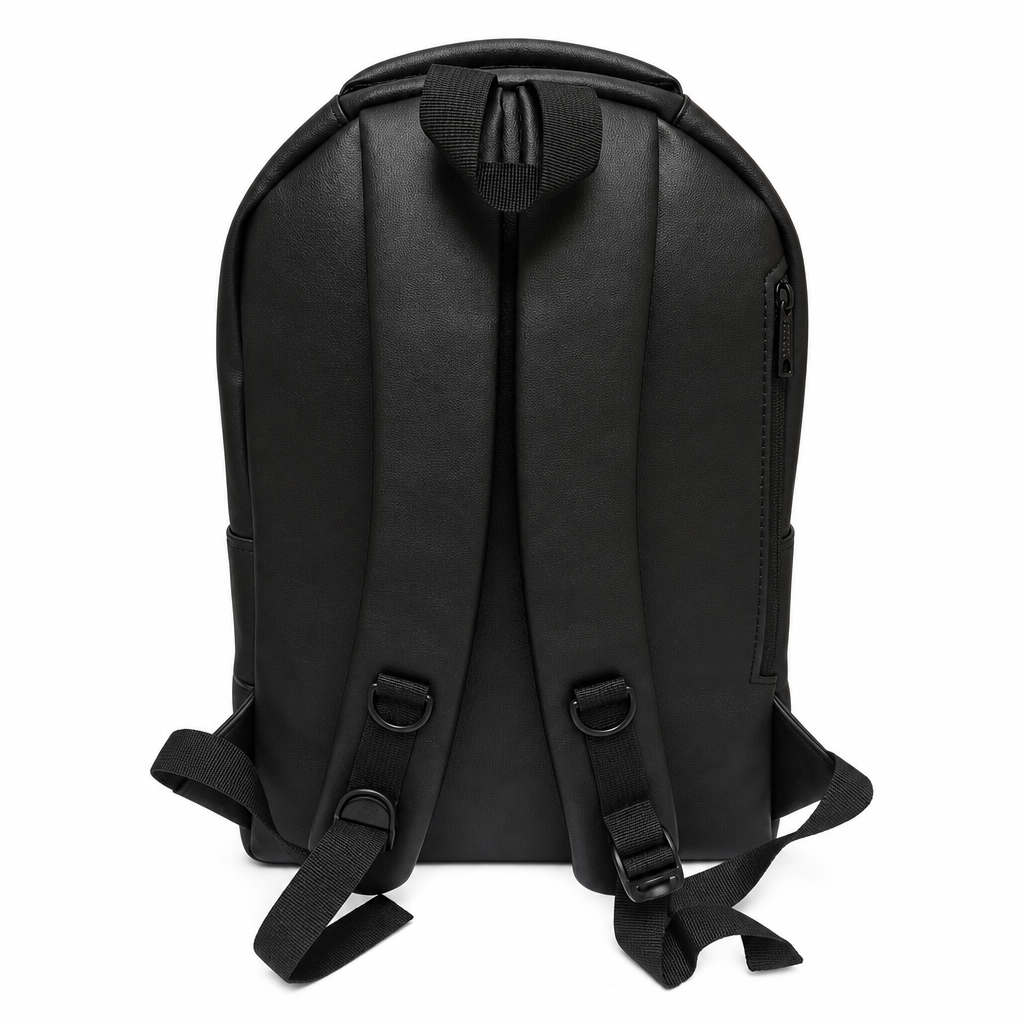 Leather Backpack + Free Fannypack