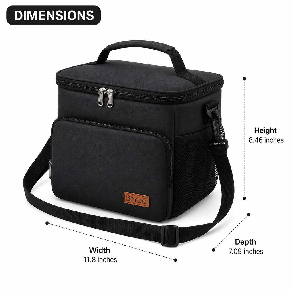 Insulated Lunch Box Bag