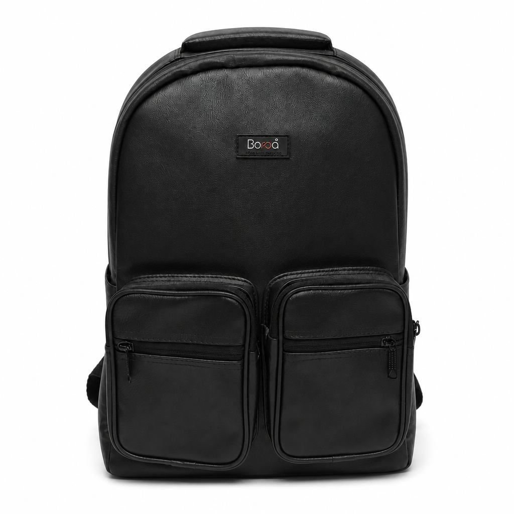 Leather Backpack + Free Fannypack