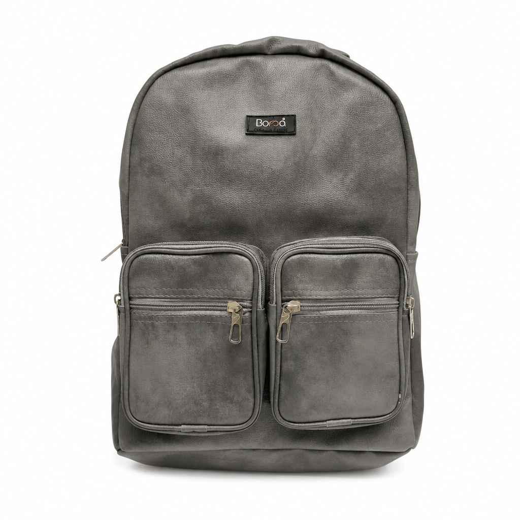 Leather Backpack + Free Fannypack