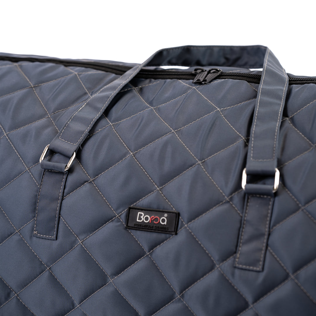 Leather Garment Duffle + Free Crossbody Bag