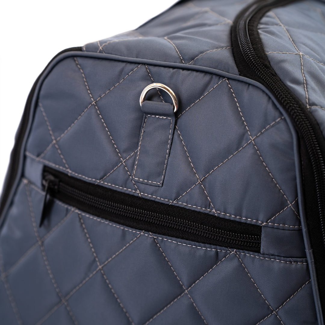 Leather Garment Duffle + Free Crossbody Bag