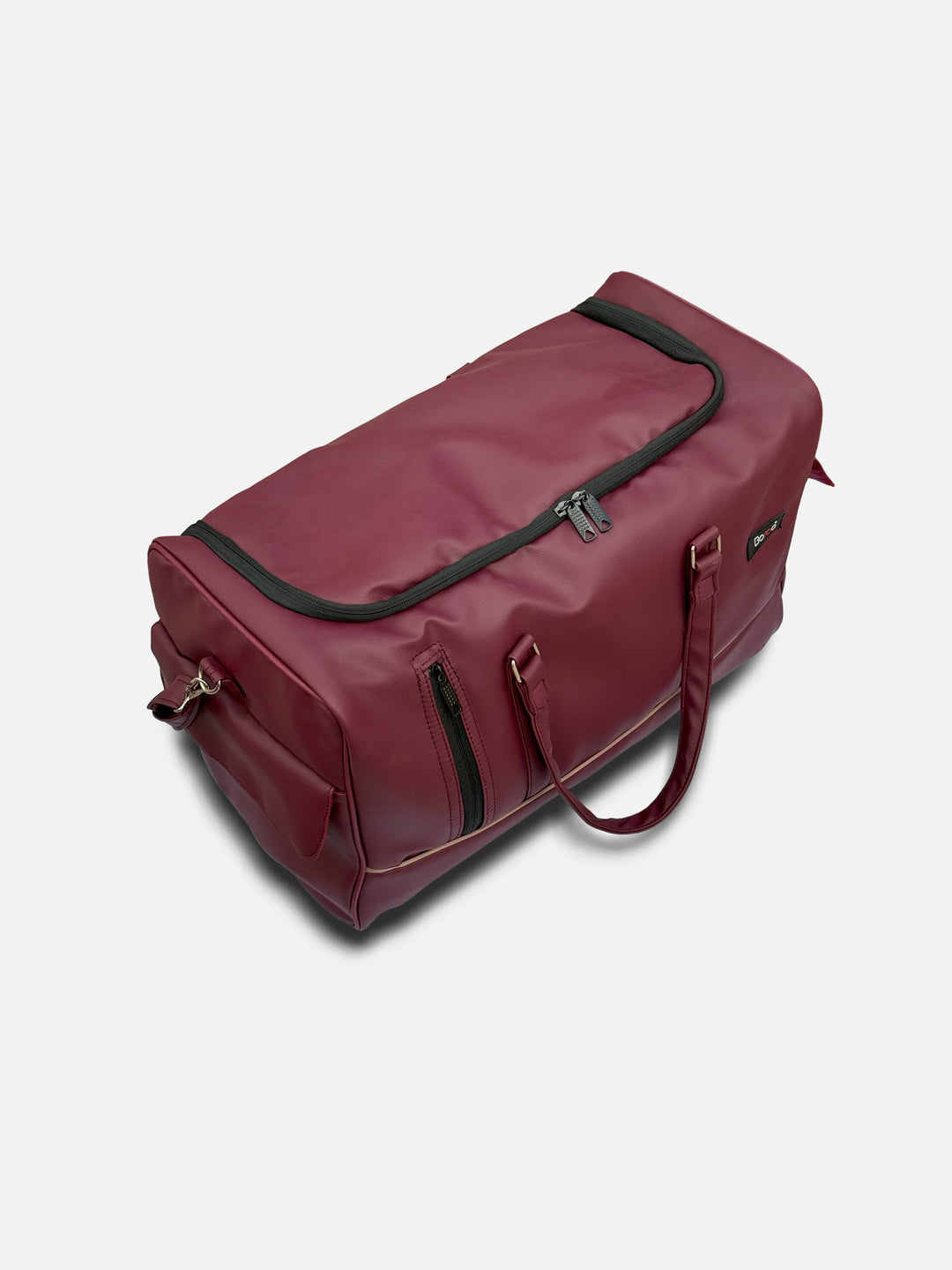 Premium Leather Duffle - The Organized Travel Bag