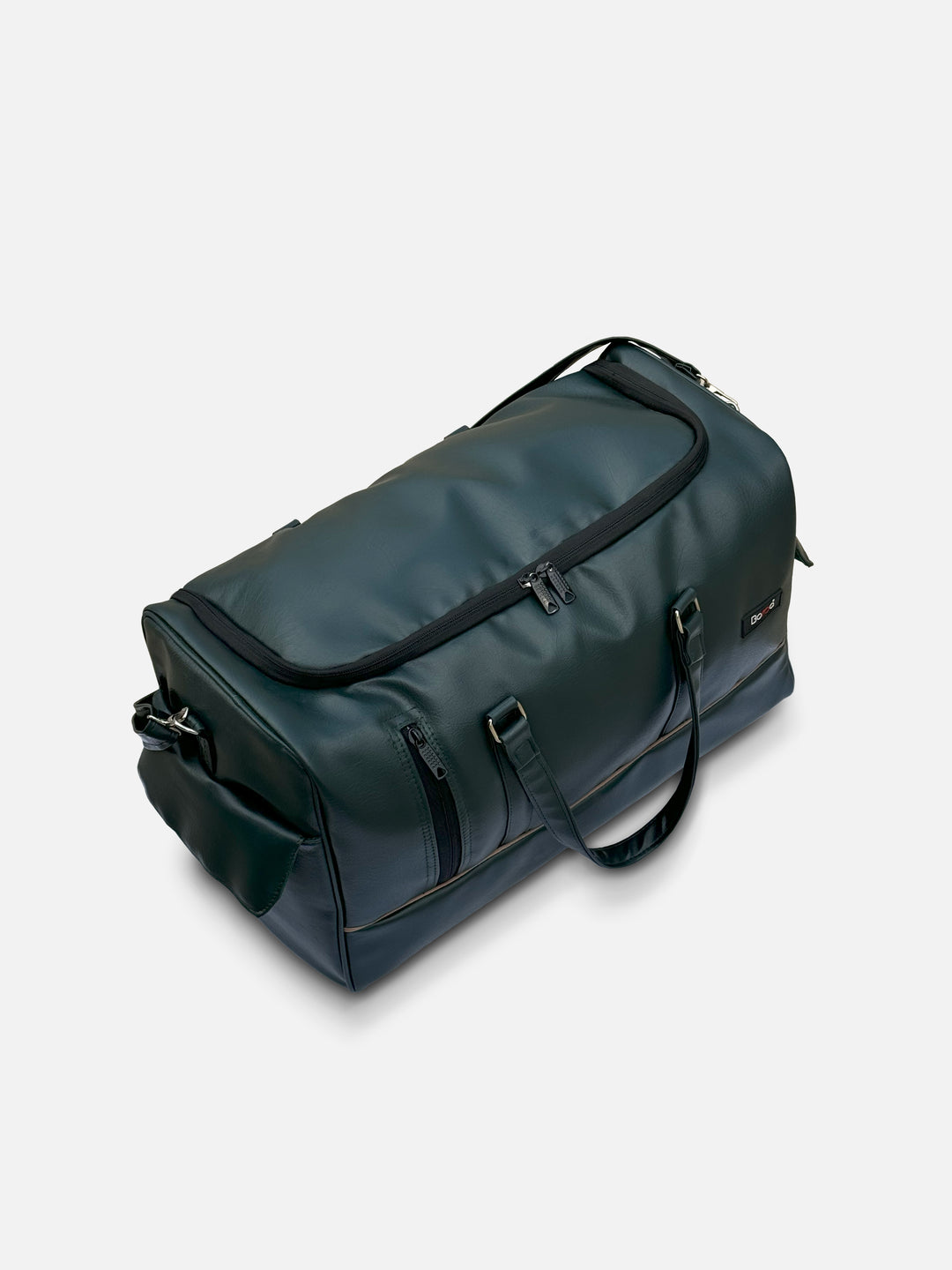 Premium Leather Duffle - The Organized Travel Bag