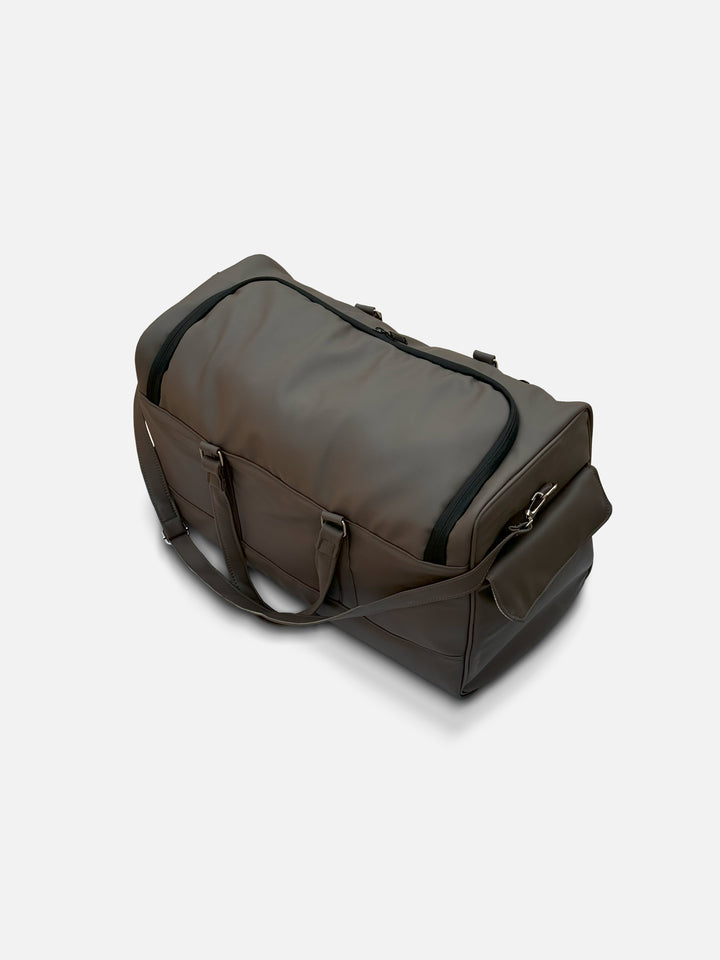 Premium Leather Duffle - The Organized Travel Bag