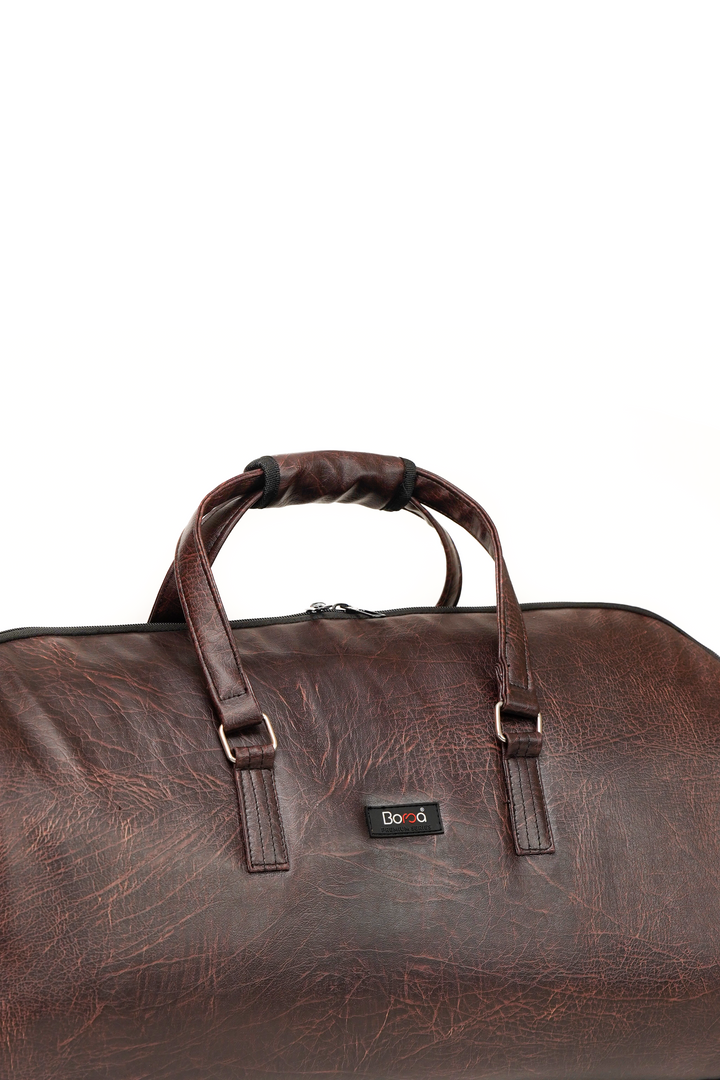 LEATHER GARMENT DUFFLE (WITHOUT TROLLEY)