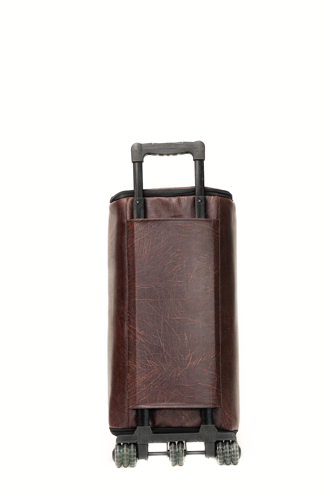 LEATHER GARMENT DUFFLE (WITH TROLLEY)