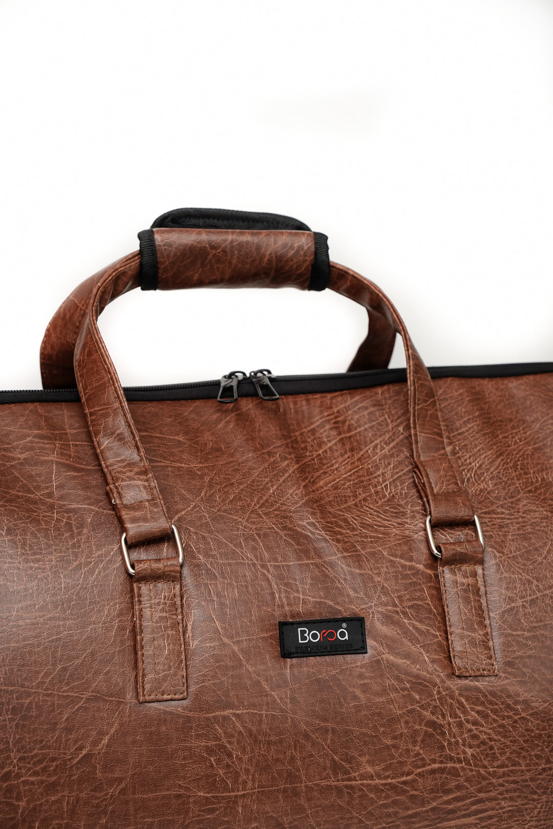 LEATHER GARMENT DUFFLE (WITHOUT TROLLEY)