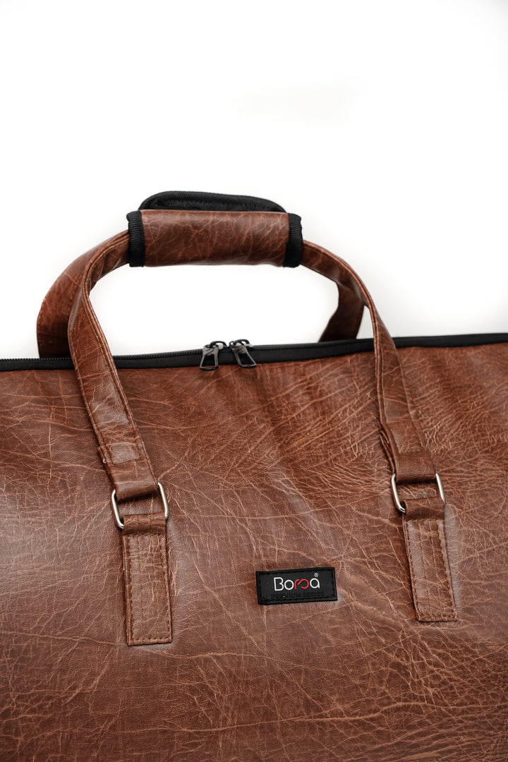 LEATHER GARMENT DUFFLE (WITHOUT TROLLEY)