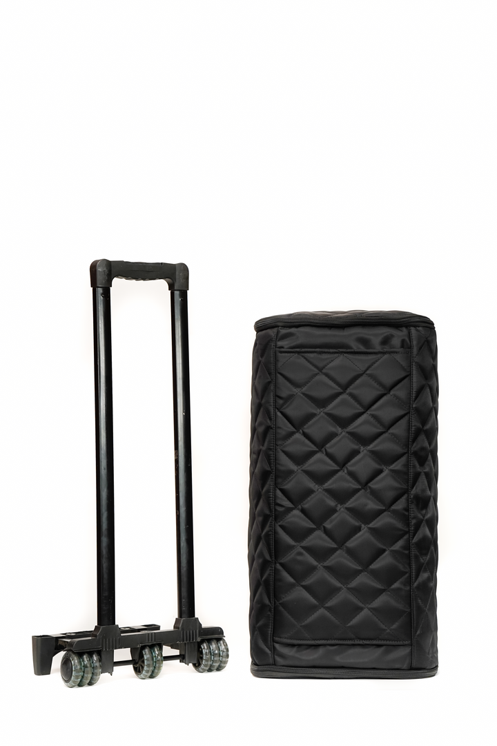 LEATHER GARMENT DUFFLE (WITH TROLLEY)