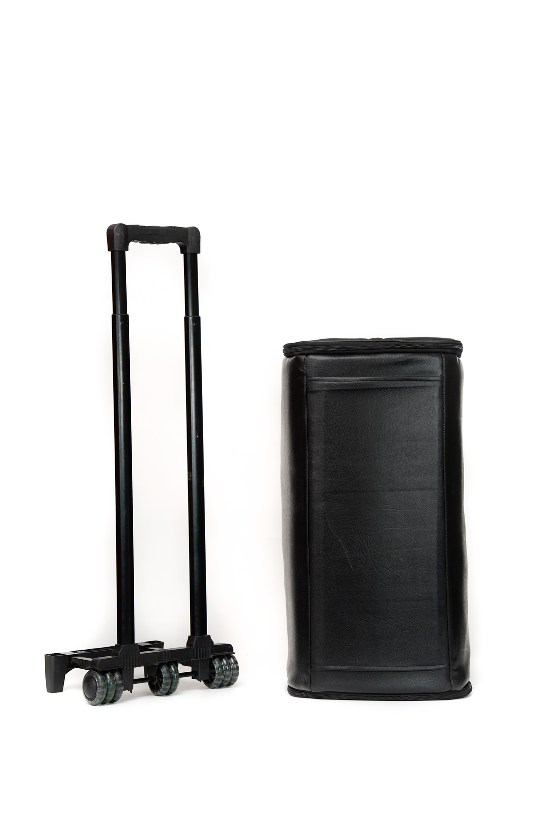 LEATHER GARMENT DUFFLE (WITH TROLLEY)