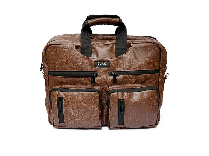 Leather Laptop Convertible Backpack (2 In 1)