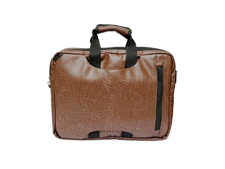 Leather Laptop Convertible Backpack (2 In 1)