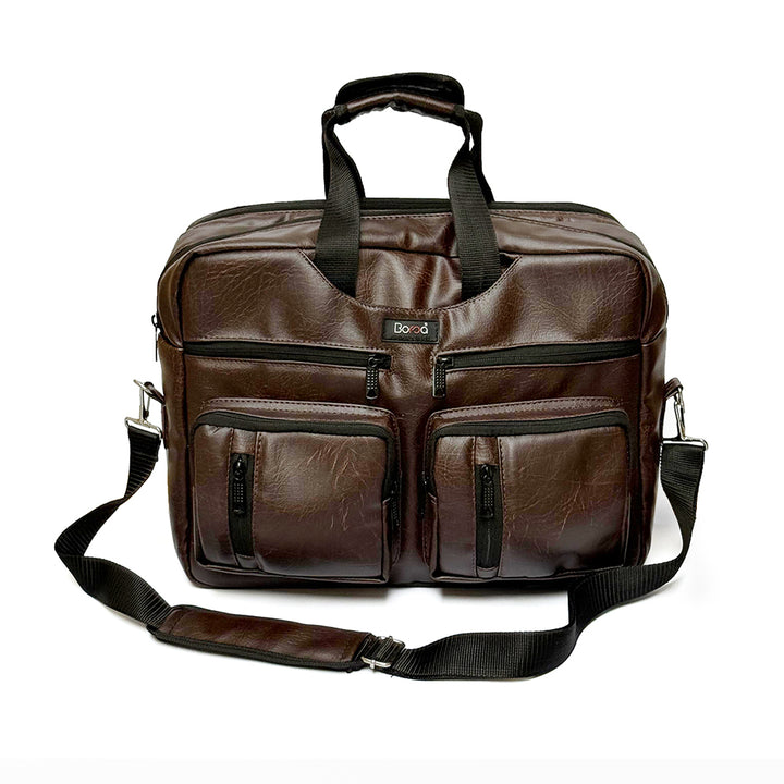 Leather Laptop Convertible Backpack (2 In 1)
