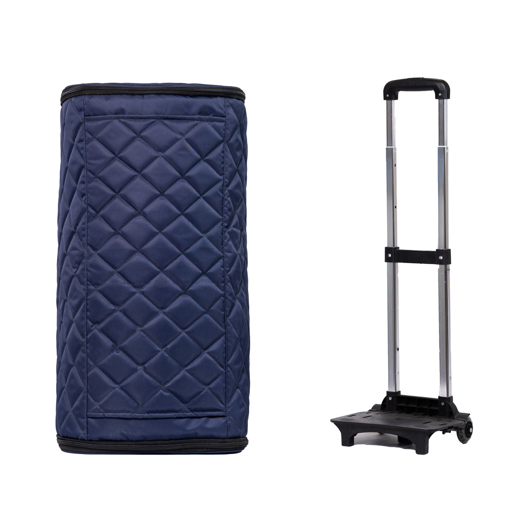 Leather Garment Duffle + Free Crossbody Bag