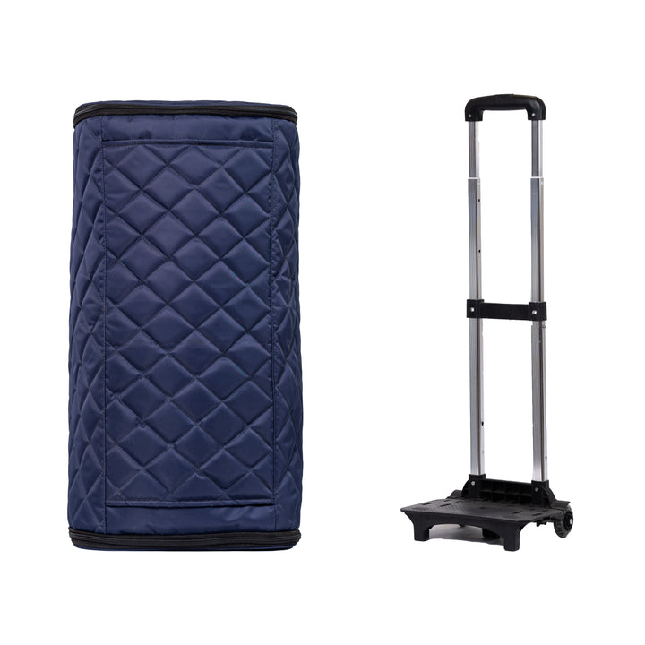 Leather Garment Duffle + Free Crossbody Bag