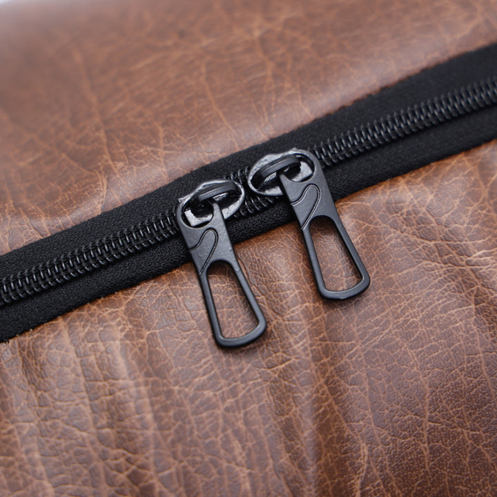 Garment Duffle - A Premium Leather Weekender + Free Crossbody Bag