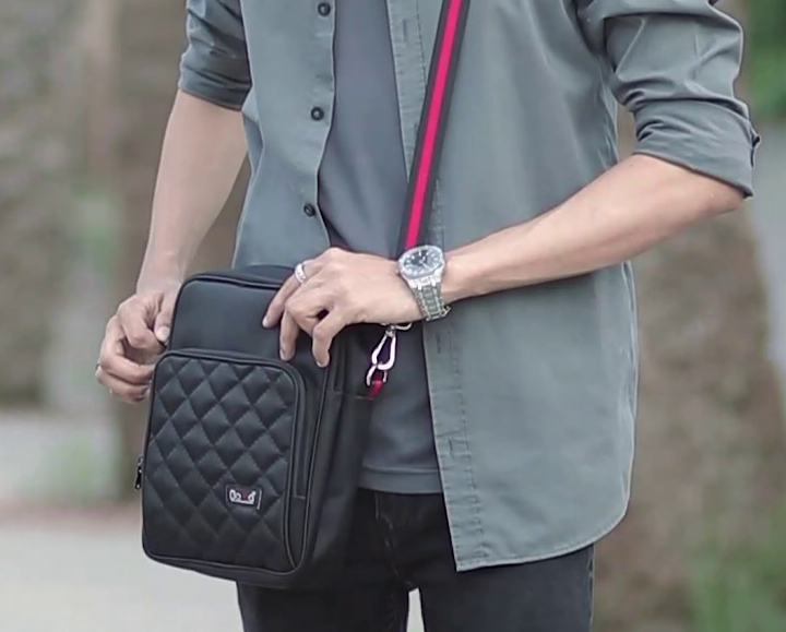 Premium top sling bag